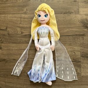Disney Frozen 2 Elsa The Snow Queen Plush Doll 15" inches